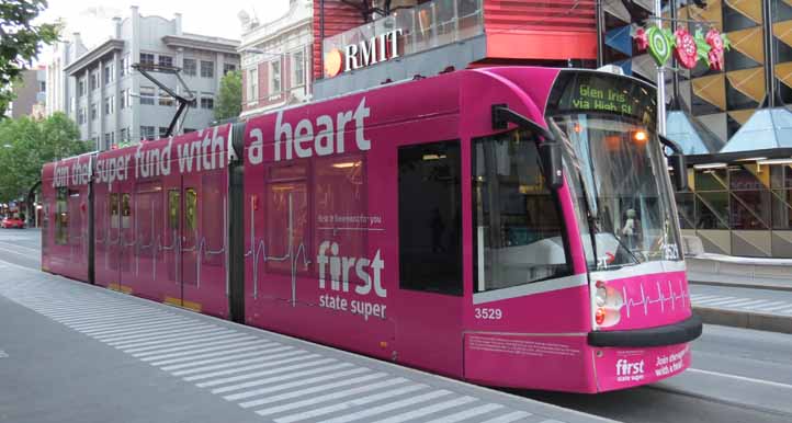 Yarra Trams Combino 3529 First State Super